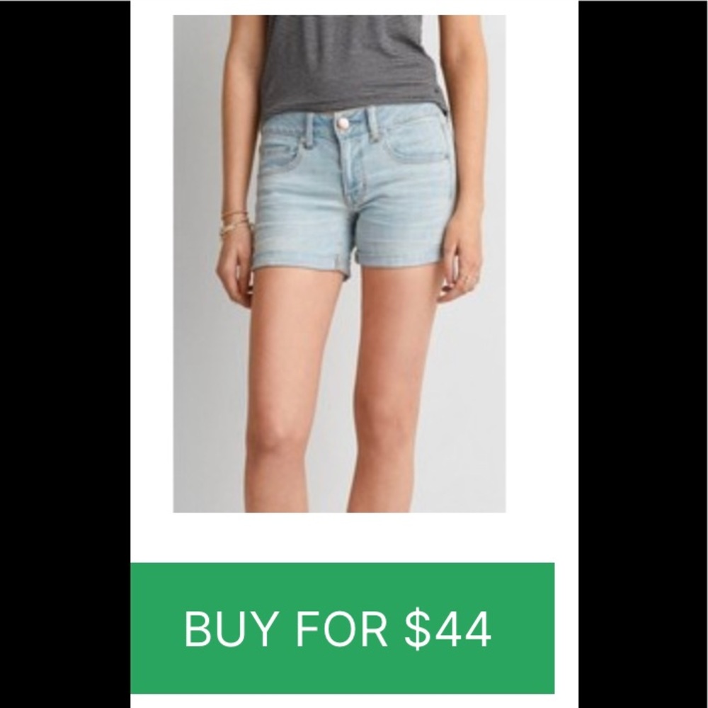 AE Shorts super stretch O Denim X Midi Shorts